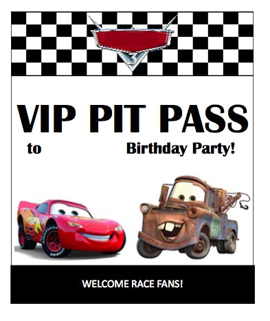 Cartel-entrada-cars-cumpleaños