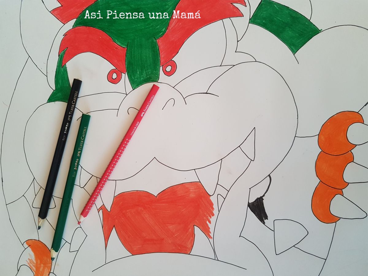 bowser-pintando